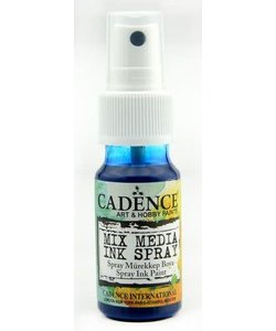 Cadence Mix Media Inkt spray 25 ml Blauw