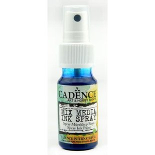 Cadence Mix Media Inkt spray 25 ml Blauw