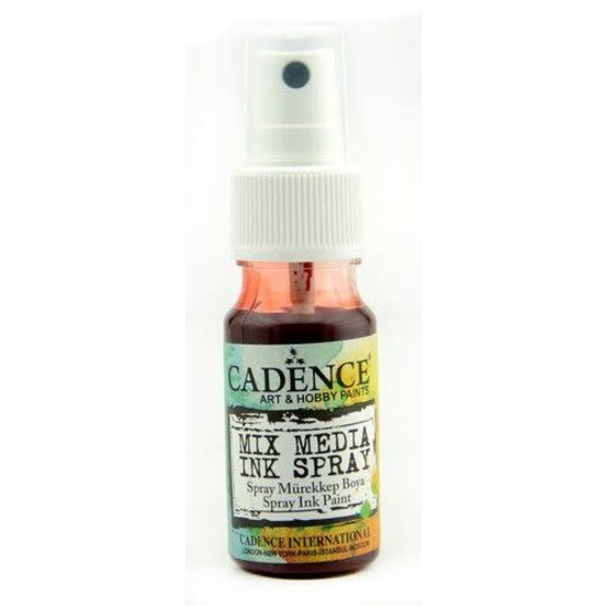 Cadence Cadence Mix Media Inkt spray 25 ml Rood
