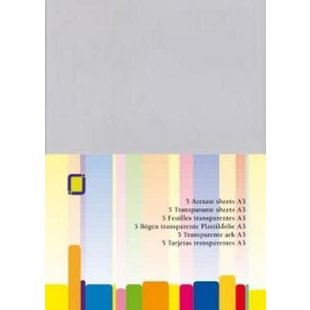 JeJe Transparante Sheets Hitte Bestendig A3 29,7x42 cm 5 vel