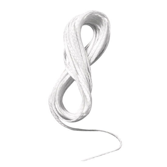 Rayher Rayher Kaarsen Lont Plat 3-6cm 1m