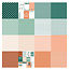 Joy Crafts Noor Design designpapier  Dots&Stripes 30,5x30,5 cm. 16 double sided sheets