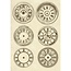 Stamperia Stamperia houten figuren A5 uitdruk Clocks