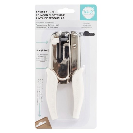 We R Memory Keepers We R Memory Keepers Crop-A-Dile Power Punch  Euro hook