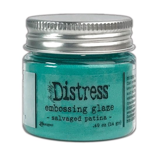 Tim Holtz Ranger Tim Holtz Distress Embossing Glaze Salvaged Patina