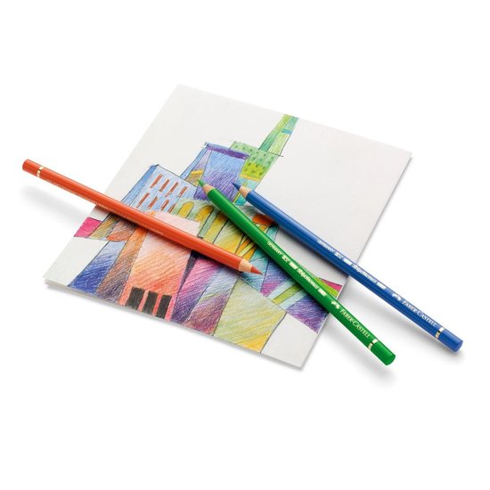 Faber Castell Faber-Castell Polychromos Kleurpotloden Blik etui, 36 st.