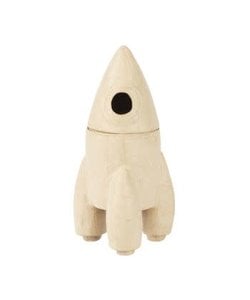 Decopatch Papier Mache Raket Doos 11,5x11,5x22,5 cm