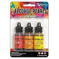Tim Holtz Ranger Alcohol ink Pearls Kit #1 3 x14ml Deception, Splendor, Alchemy