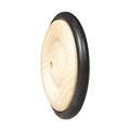 Rayher Houten wiel met rubber ring d: 63mm, boring ca. 2mm. 1 st.