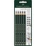 Faber Castell Faber Castell 9000 Jumbo Potloden Set HB-8B 6st