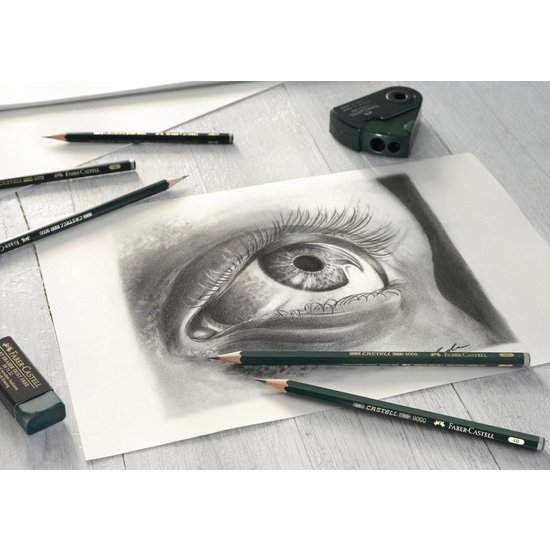 Faber Castell Faber Castell 9000 Potlood Set HB-8B 6st