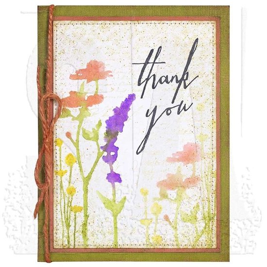 Tim Holtz Tim Holtz Cling Stamp Mini Bouquet