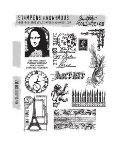 Tim Holtz Cling Stamp Mini Classics