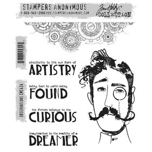 Tim Holtz Cling Stamp Observations