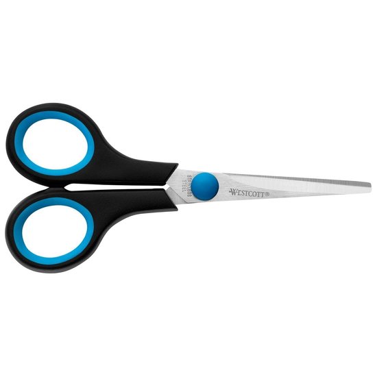 Westcott Westcott Schaar Easy Grip 14cm RVS, linkshandig