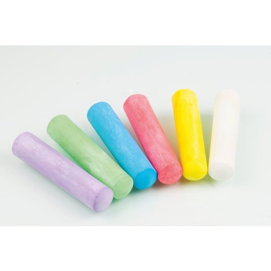 Eberhard Faber Eberhard Faber Stoepkrijt 6 Kleuren