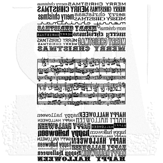 Tim Holtz Tim Holtz Cling Stamp Seasonal Reflections