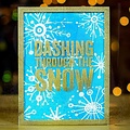 Tim Holtz Tim Holtz Cling Stamp Bold Tidings #4