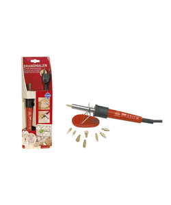Pebaro Pyrography Houtbrander set incl. 9 opzetstukken