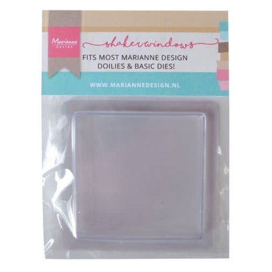 Marianne Design Marianne D Shaker Windows Vierkant 9 cm  4mm 10 st