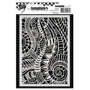 Carabelle art template Ethnique