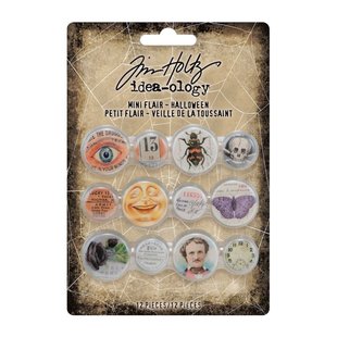 Tim Holtz Idea-ology Halloween Mini Flair
