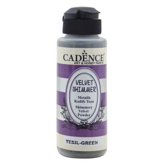 Cadence Cadence Velvet Shimmer Powder 120ml Groen