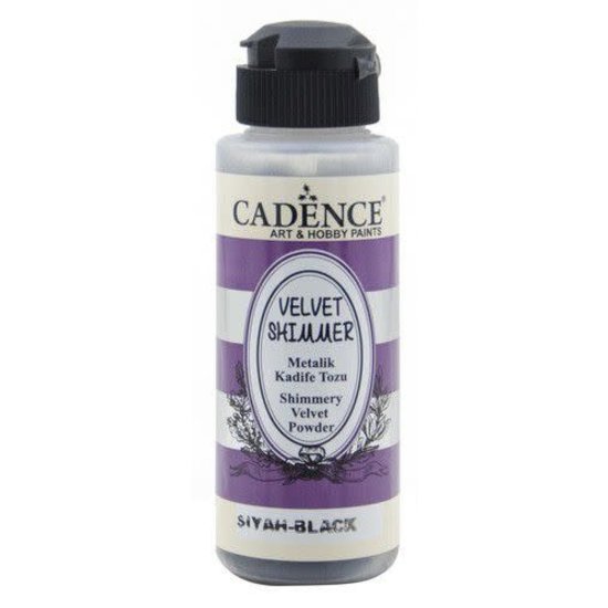 Cadence Cadence Velvet Shimmer Powder 120ml Zwart