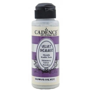 Cadence Velvet Shimmer Powder 120ml Zilver