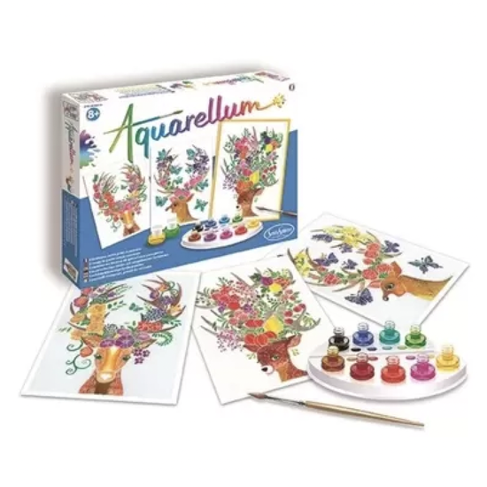 SentoSphere Aquarellum Betoverende Herten Set