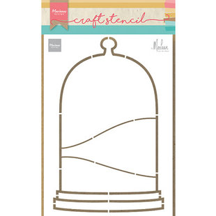 Marianne Design Stencil Bell Jar 14,9x21cm