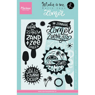 Marianne Design Karin Joan Clear Stamp Zomer