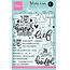 Marianne Design Marianne Design Karin Joan Clear Stamp Hartjes regen