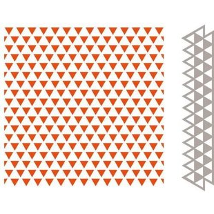 Marianne Design Embossingfolder en stansmal Driehoeken