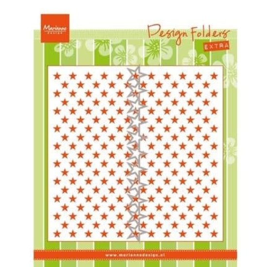 Marianne Design Marianne Design Embossingfolder en stansmal Sterretjes