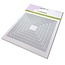 CraftEmotions CraftEmotions Big Nesting Die - Vierkant Scalop Card 150x160 - 6,5 x15 12st