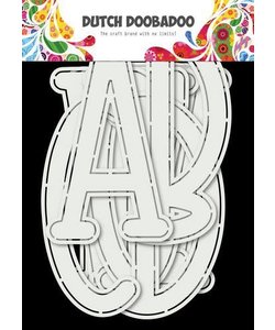 Dutch Doobadoo Stencil A5 Art Alphabet