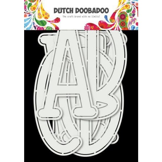 DDBD Dutch Doobadoo Stencil A5 Art Alphabet