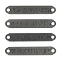 Tim Holtz Tim Holtz Idea-Ology Word Plaques Christmas 4pcs.