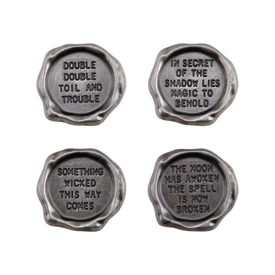 Tim Holtz Tim Holtz Idea-Ology Quote Seals Halloween 4 pcs.