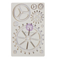 Prima Marketing Prima Marketing mould 5 x 8 inch. Large gears