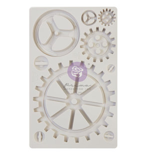 Prima Marketing mould 5 x 8 inch. Large gears