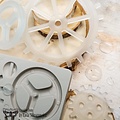 Prima Marketing Prima Marketing mould 5 x 8 inch. Large gears