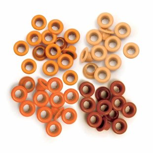 We R Memory Keepers Standard Eyelets 0,5 cm. 60 st Orange