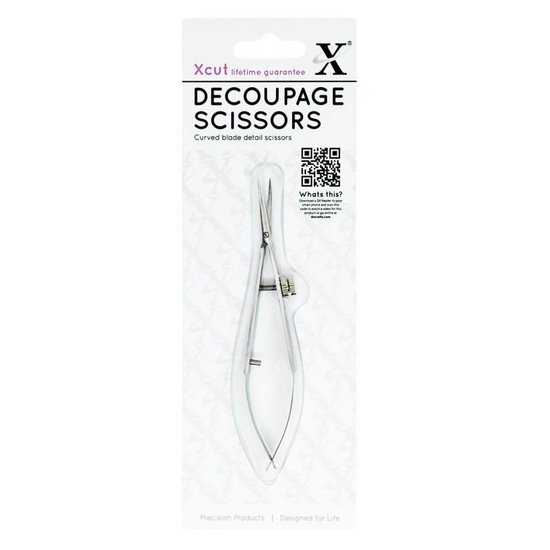 Xcut Xcut Pincetschaar Gebogen Snijblad 13 cm 3D Ultra Fine