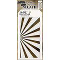 Tim Holtz Tim Holtz Layering Stencil 4.125 "X8.5" Rays