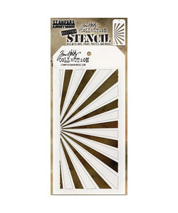 Tim Holtz Layering Stencil 4.125 "X8.5" Rays