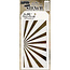 Tim Holtz Tim Holtz Layering Stencil 4.125 "X8.5" Rays