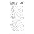 Tim Holtz Tim Holtz Layering Stencil 4.125 "X8.5" Rays