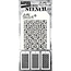 Tim Holtz Tim Holtz Mini Layering Stencil 3 1/8" x 6 1/4" Set 52 3/Pkg